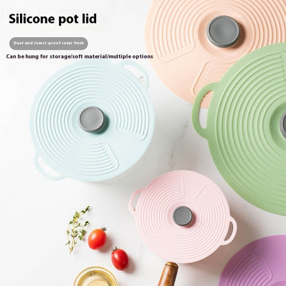 Silicone pot cover